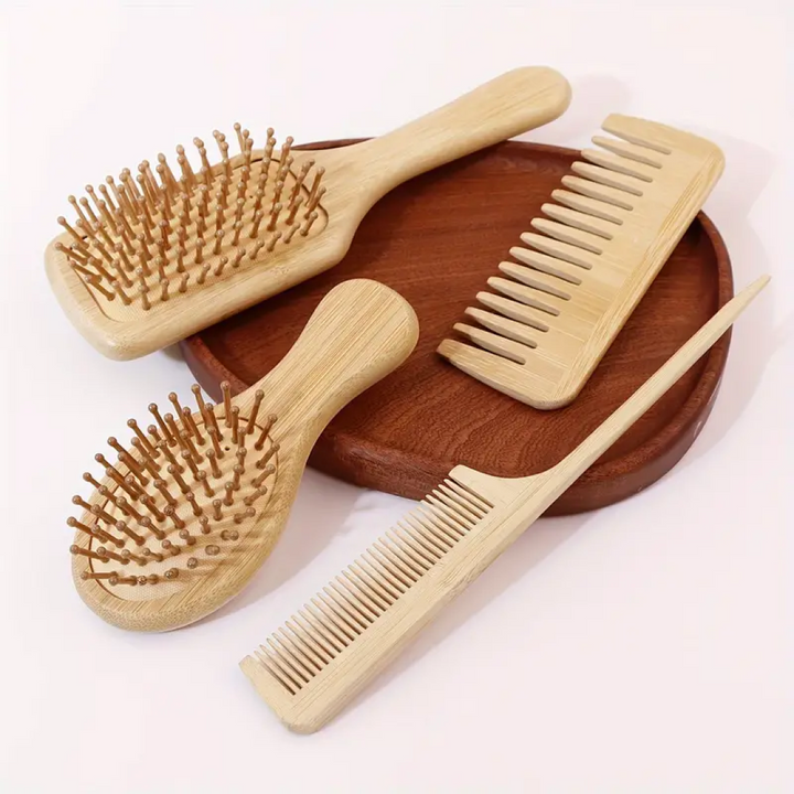 Wooden Hair Comb Paddle