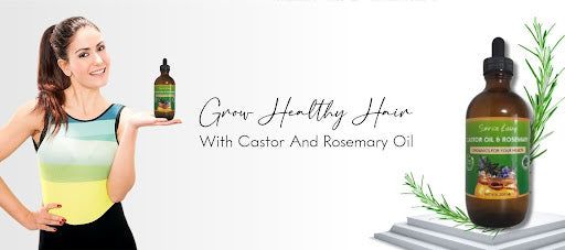 CASTOR OIL, ROSEMARY COMBO 100 % PURE, NATURAL & ORGANIC